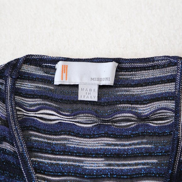 Gorgeous Missoni made in Italy V neck knit midi dress US Size 6 - Picture 8 of 10